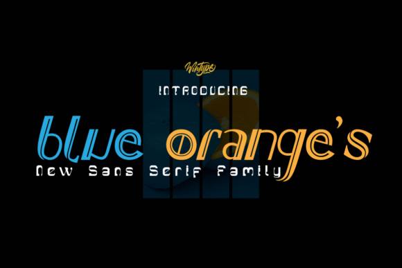 Blue Orange’s: A Modern Display Font for Web Design