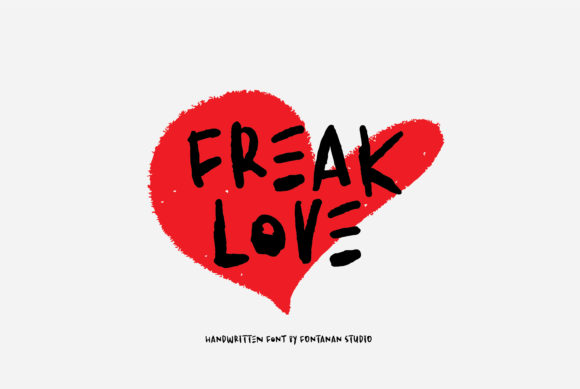 Bring Your Designs to Life with Freak Love Font