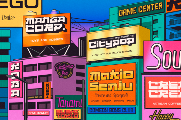 Citypop: A Cool and Adaptable Font for Your Brand