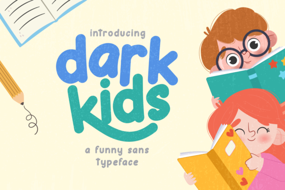 Dark Kids: A Friendly and Playful Display Font