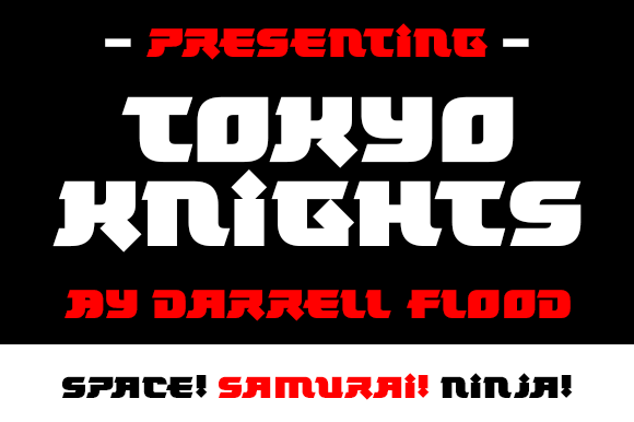 Discover the Unique Charm of Tokyo Knights Font