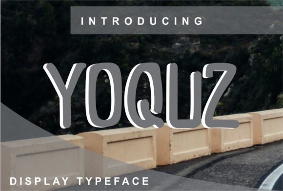 Discover the Versatility of Yoquz: A Trendy Display Font