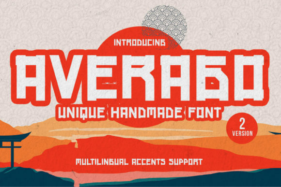 Enhance Your Brand with Averago: A Bold Display Font