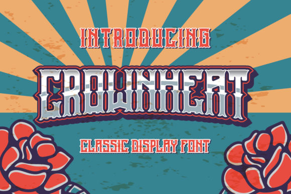 Enhance Your Brand with Crownheat: A Bold and Classic Display Font