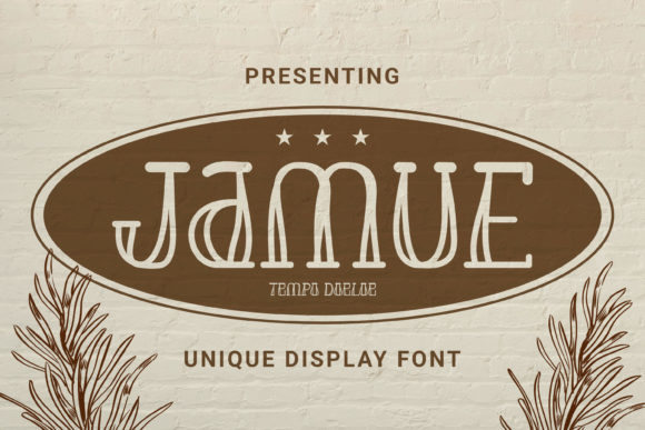 Enhance Your Brand with Jamue, the Cool Display Font