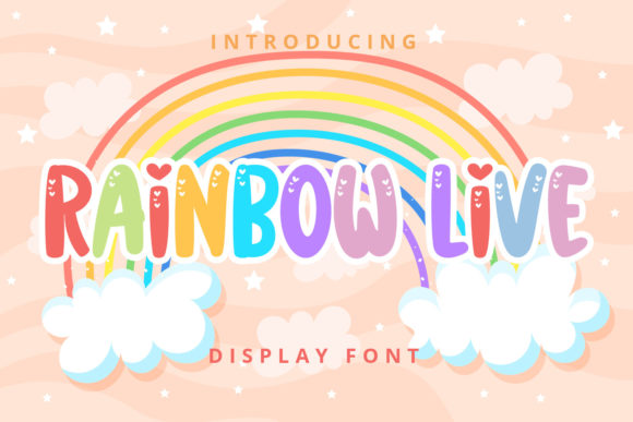 Enhance Your Editorial Design with Rainbow Live Font