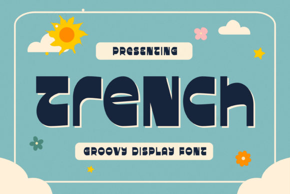 Enhance Your Web Design with TreNcH, the Trendy Display Font