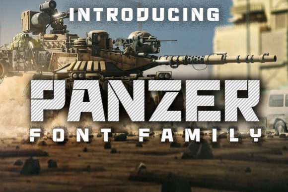Explore Panzer: A Bold and Sharp Display Font