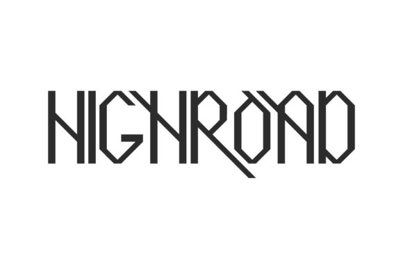 Highroad: A Bold and Geometric Font for Creative Makers