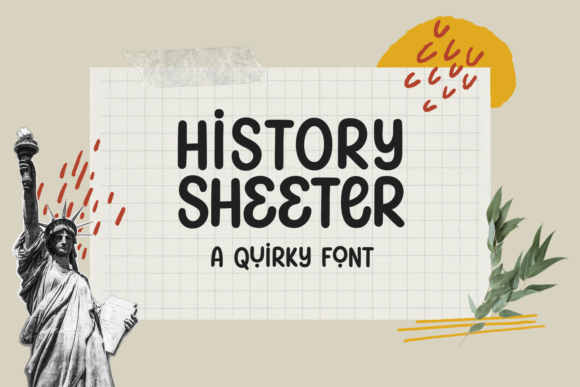 History Sheeter: A Charming Display Font for Creative Projects