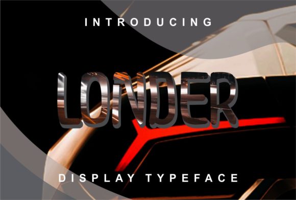 Londer: The Perfect Display Font for Eye-Catching Designs