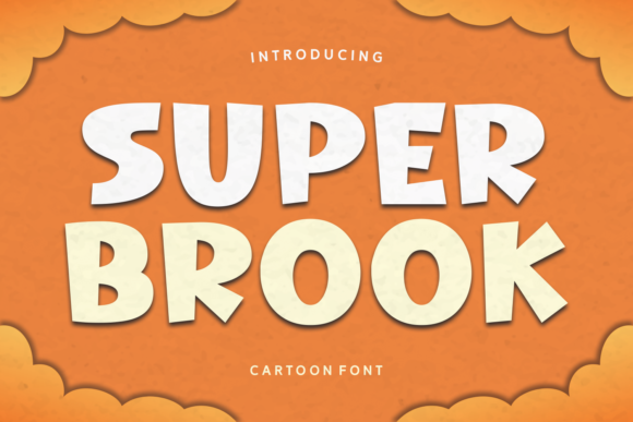 Super Brook: A Playful and Thick Display Font