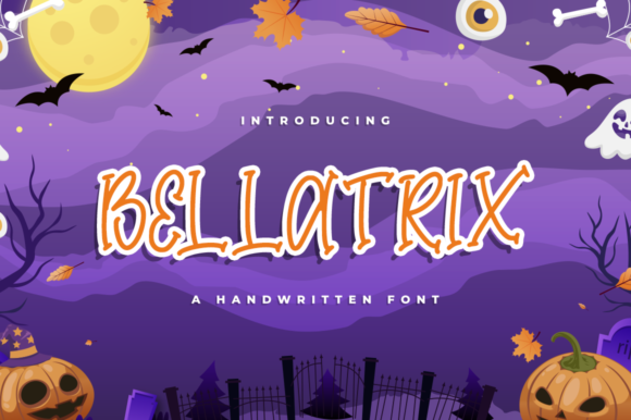 Unleash Creativity with Bellatrix: A Spooky and Cool Display Font