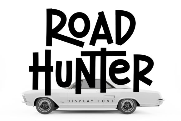 Unleash Creativity with Road Hunter: A Bold Display Font