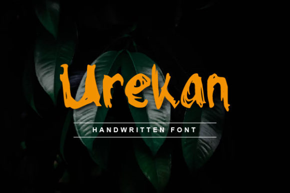 Urekan: A Spooky and Stylish Display Font for Crafters
