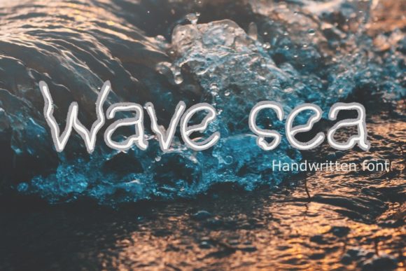 Wave Sea: A Cool and Creepy Display Font for Your Brand