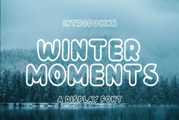 Winter Moments: The Perfect Display Font for Engaging Campaigns