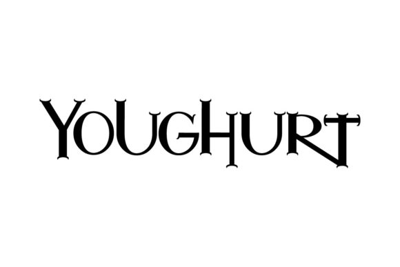 Youghurt: A Cool and Quirky Display Font for Editorial Design